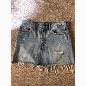 Levi’s jeans skirt